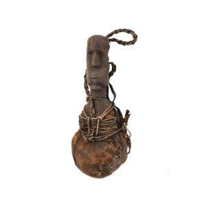 Nyamwezi Diviner&#39;s Medicine Gourd Tanzania