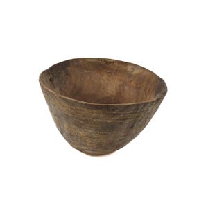Cuenco de madera de Nupe Nigeria