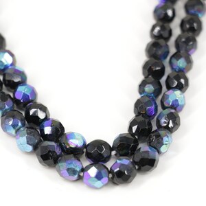 Iridescent Fumed Bohemian Trade Beads African