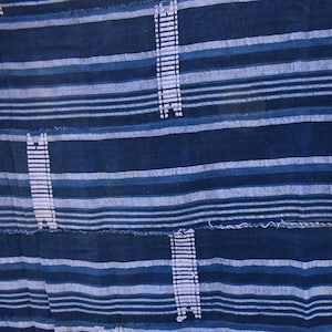 Indigo Textile Dogon Or Mossi 66x40 Inch