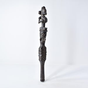 Chokwe Figural Scepter Congo
