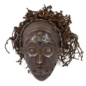 Chokwe Mwana Pwo Mask Congo