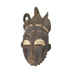 Baule Carved Wood Mask Côte d&#39;Ivoire