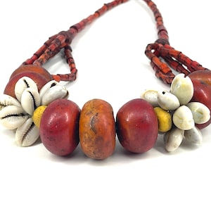Berber Beaded Necklace 22 Inch Morocco