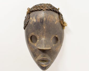 Dan Mahou Passport African Tribal Art Mask – Antique Mask With