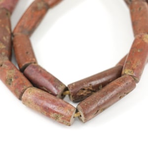 Bauxite Stone Beads Ghana