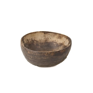 Nupe Wood Bowl Nigeria