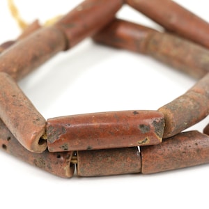 Bauxite Stone Beads Ghana