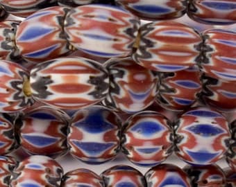 5 Layer Chevron Trade Beads 32 Inch India
