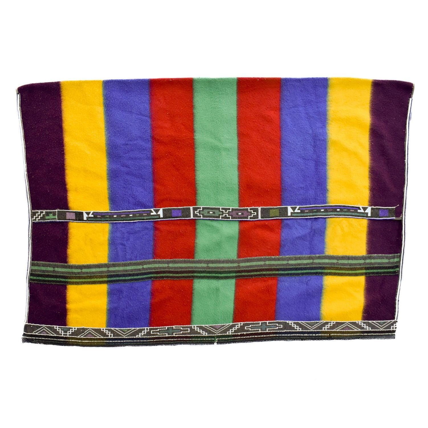 Ndebele Nguba Beaded Traditional Blanket 40x60 Inch South Africa Sidley Collection
