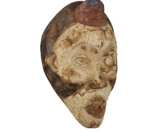 Máscara de madera de Kongo Congo
