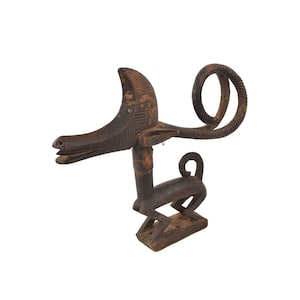 Bamana Antelope Chi Wara Headcrest Mali