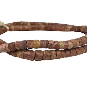 Perline di bauxite con estremità piatta Collezione Jk Brown