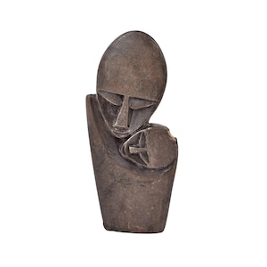 Shona Stone Mother and Child Sculpture Zimbabwe