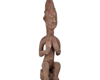 自立不可ナイジェリアヨルバ族鉄製男女オブジェアフリカプリミティブアート 自立不可ナイジェリアヨルバ族鉄製男女オブジェアフリカ