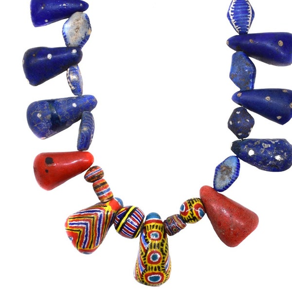31 Kiffa Powder Glass Beads Old Mauritanian Africa