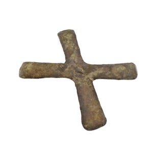 Katanga Cross Currency Copper Alloy Congo