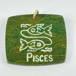 Wisiorek Verdite KOLEKCJA Ryby MATTER