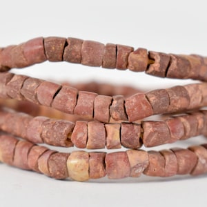 Bauxite Stone Beads Ghana