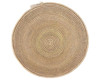 Tan Brown Sisal Handwoven Basket Eswatini