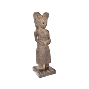 Nyamwezi Mwana Hiti Standing Female Figure Tanzania