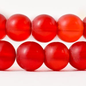 Cranberry Translucent Red Trade Beads