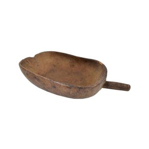 Récipient en bois haoussa Divination Nigeria Art africain