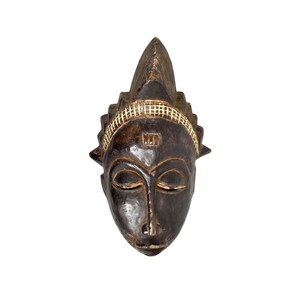 Yaure Baule Portrait Mask Côte d&#39;Ivoire