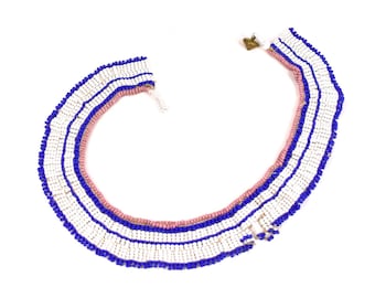 Zulu Girl's Beaded Necklace Dori Collection 30 Inch