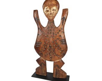 Lega Divination Figure on Custom Base Congo