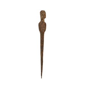 Bamana Figural Iron Hairpin Mali