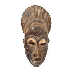 Yaure Mask with Serrated Beard Côte d&#39;Ivoire