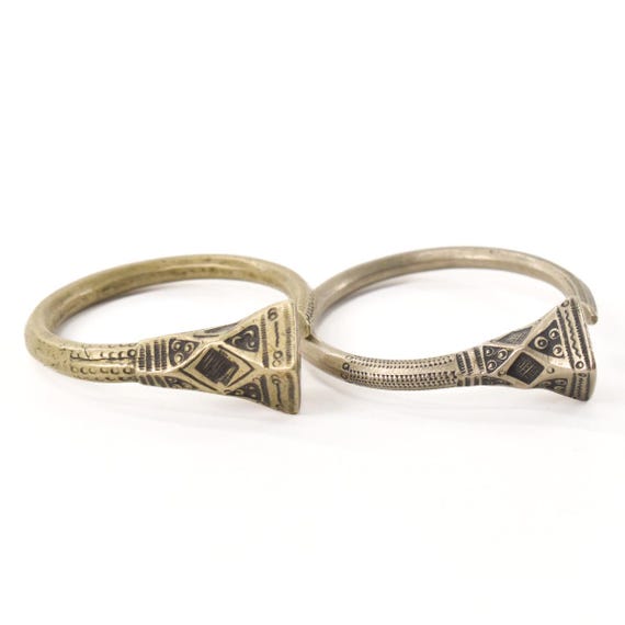 Tuareg Silver Earrings Sidley Collection Mali View 2