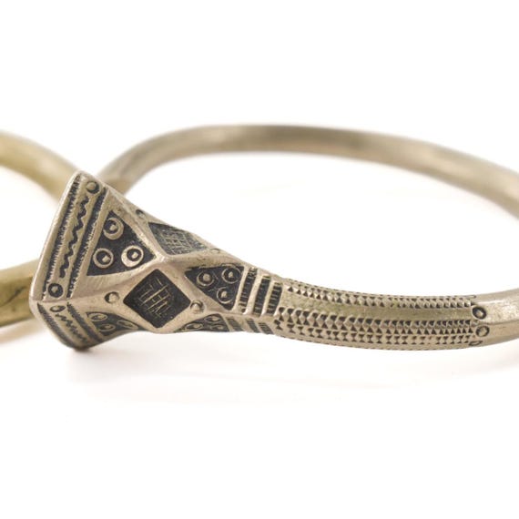 Tuareg Silver Earrings Sidley Collection Mali View 3