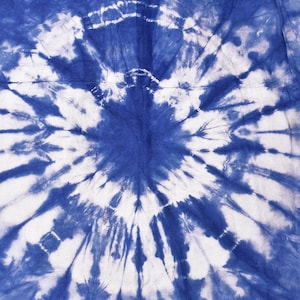 Dark Blue Yoruba Tie-dyed Textile Mali 52x22 Inch