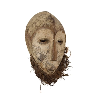 Lega Mask with Beard Congo