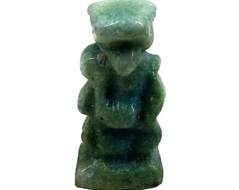 Egyptische faience-amulet Cooper-collectie