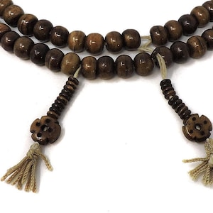 Tibetan Mala Buddhist Prayer Beads 34 Inch