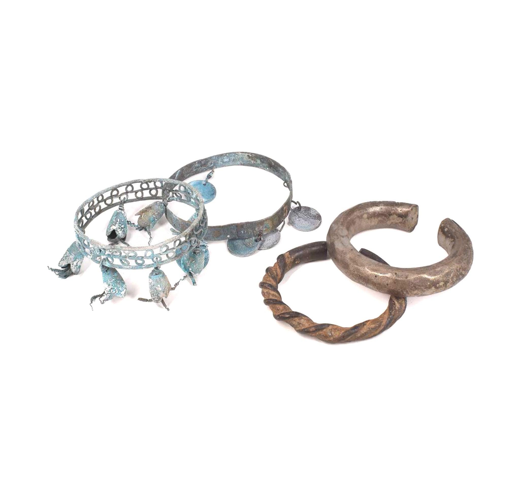 Amrita Singh Monaco 18-pc Brass and Beaded Bangle Set, Ruby