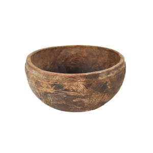 Nupe Wood Bowl Nigeria