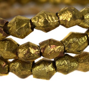 Fulani Brass Metal Beads Nigeria