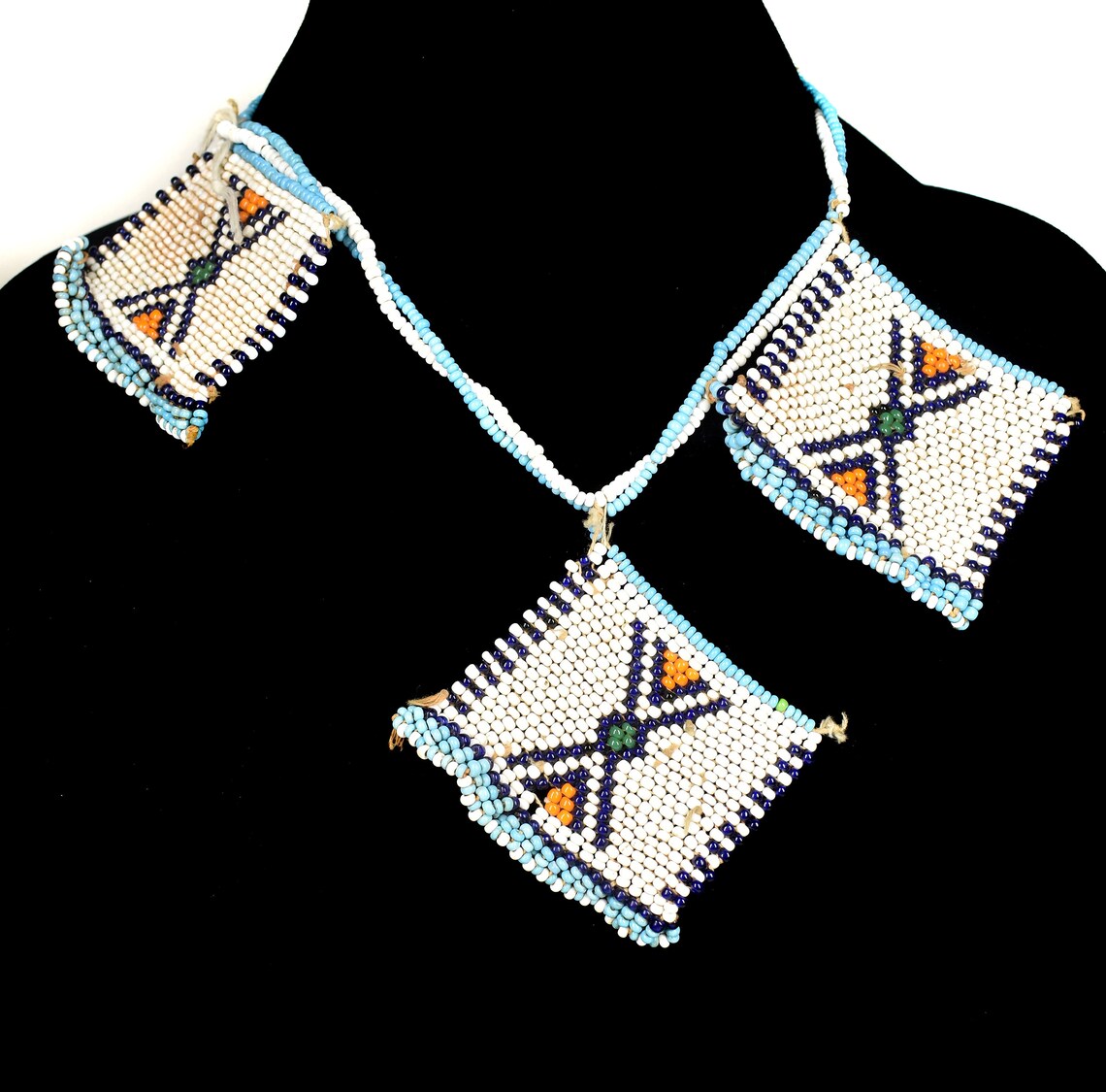 Xhosa Beaded Necklace Amapasi South African Art 129086 - Etsy