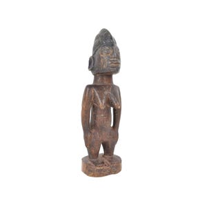 Yoruba Ibeji Twin Figure Wood Nigeria