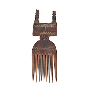 Nyamwezi Mwana Hiti Figural Comb Tanzania