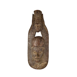 Yoruba Plank Wood Mask Nigeria