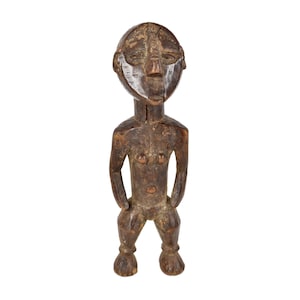 Lega Abstract Figure Carving Congo