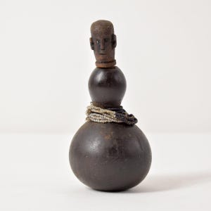 Nyamwezi Diviner&#39;s Medicine Gourd Tanzania