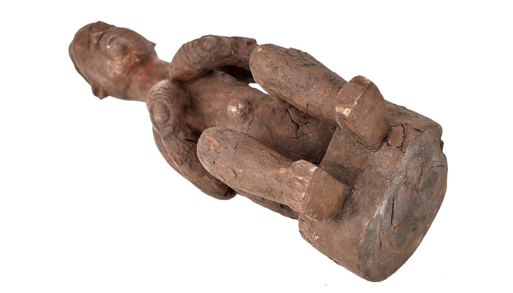 フォークアート ヨルバ族 人形 アフリカ ナイジェリア　民藝 オブジェ no28. 人形「イベジ」 | AFRICAN ART MUSEUM SHOP