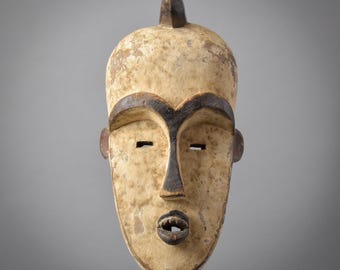 Fang Mask Ngil Society Gabon African Art Old Mask/ Collection