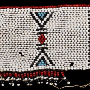Painel de carta de amor com contas Xhosa África do Sul Coleção Dori